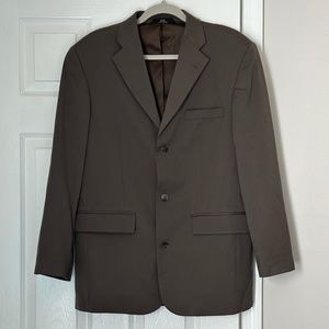 Men's Haggar Black Label Suit Jacket Fully Lined 3 Button  Size 34R Classic